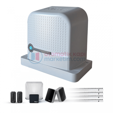 Nice Robus 600 Yana Kayar Bahçe Kapısı Motor Seti